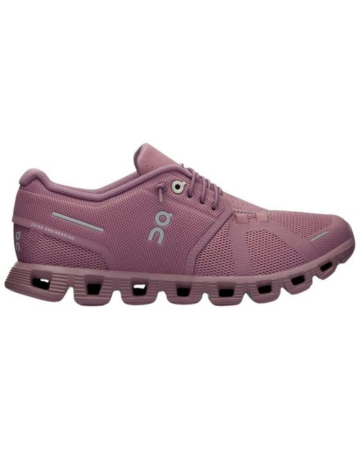 On Shoes Purple Cloud Running Sneaker
