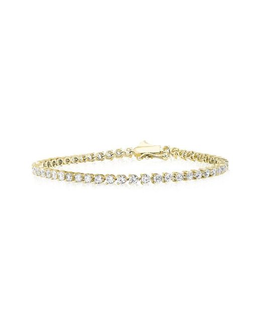 Amairah White 14K 5.00 Ct. Tw. Lab-Grown Diamond Tennis Bracelet