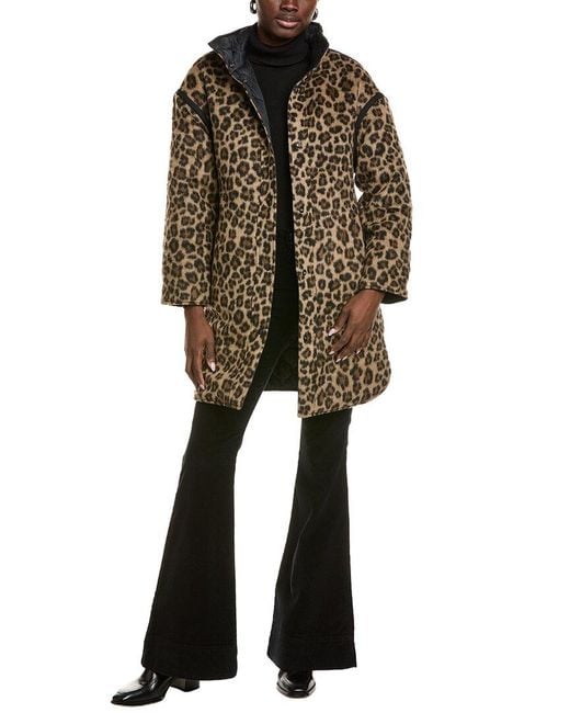 Noize Black Nancy Reversible Coat
