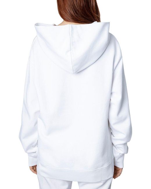 Zadig & Voltaire White Sanchi Amour Wings Sweatshirt