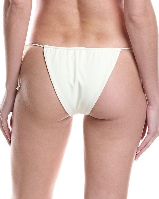 Devon Windsor White Bailey Bikini Bottom
