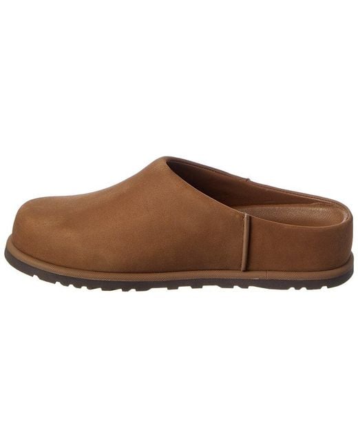 Ugg Brown Otzo Leather Clog
