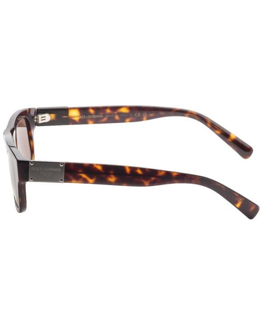 Dolce & Gabbana Brown Dg4432 52mm Sunglasses for men