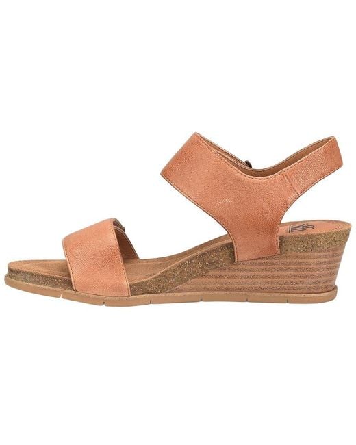 Söfft Brown Verdi Ii Leather Sandal