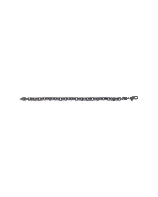 Italian Silver Metallic Fancy Chain Bracelet for men