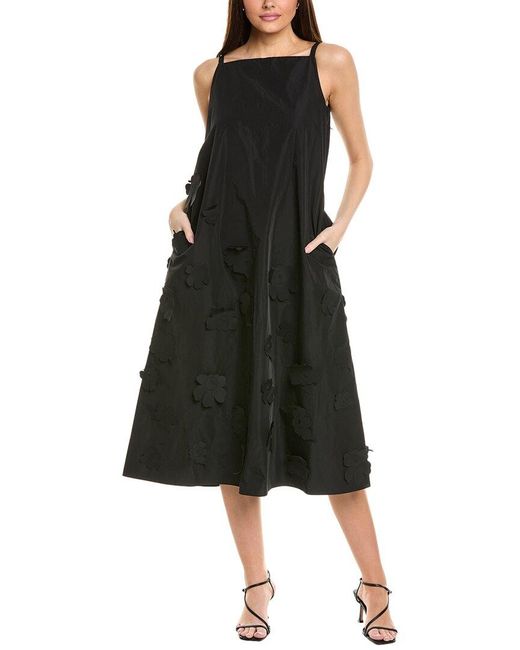 Marimekko Black Juhlissa Unikko Maxi Dress