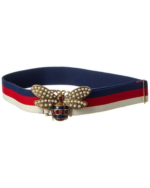 Gucci web bee belt cheap