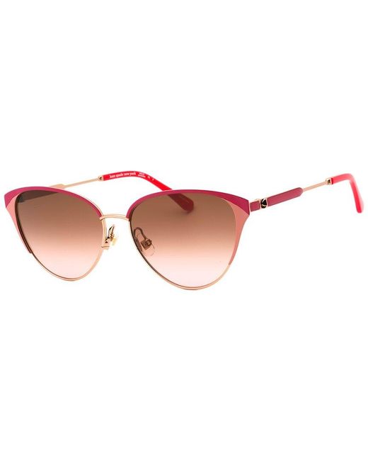 Kate Spade Pink Alianna/G/S 56Mm Sunglasses