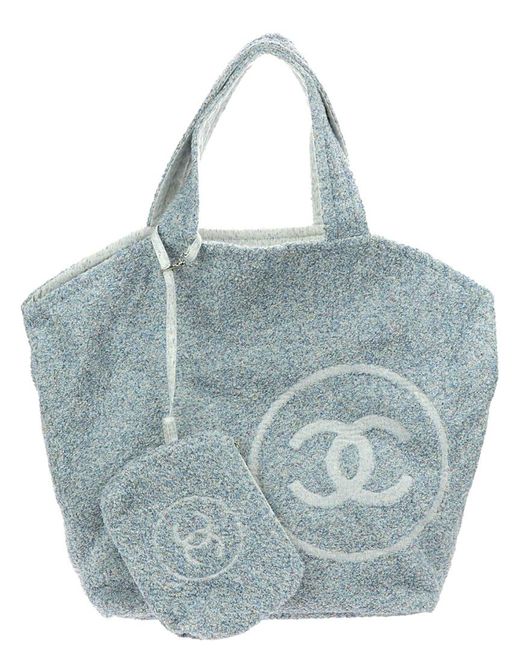 Chanel Towel Bag  14 For Sale on 1stDibs  chanel towelling bag chanel  towel tote chanel towel beach bag