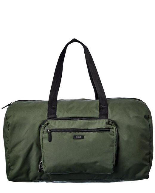 Tumi Green Packable Duffel Bag
