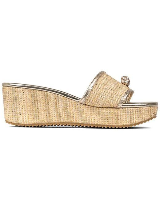 Donald J Pliner White Silli Slide