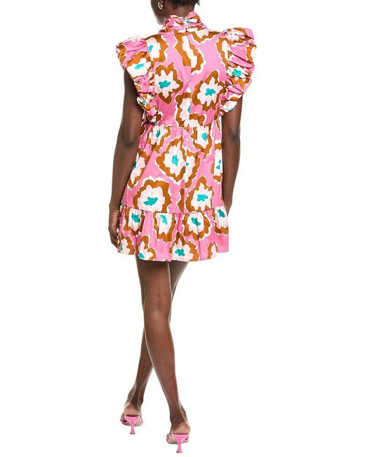 CROSBY BY MOLLIE BURCH Red Amarie Mini Dress