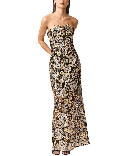 Elliatt Metallic Celeste Gown