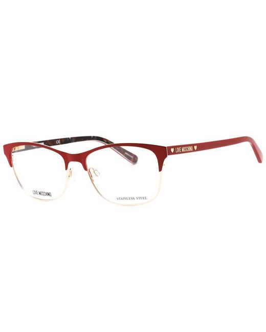 Moschino White Mol526 53Mm Optical Frames