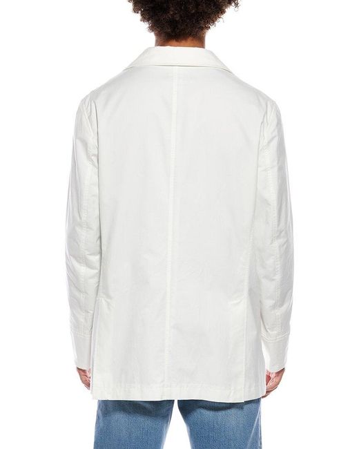 Brunello Cucinelli White Jacket for men