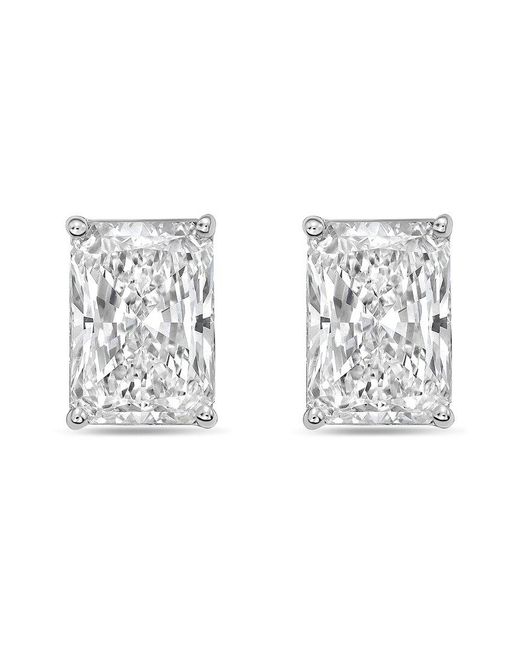 Diana M White Diana M. 14K 15.00 Ct. Tw. Lab-Grown Diamond Stud Earrings