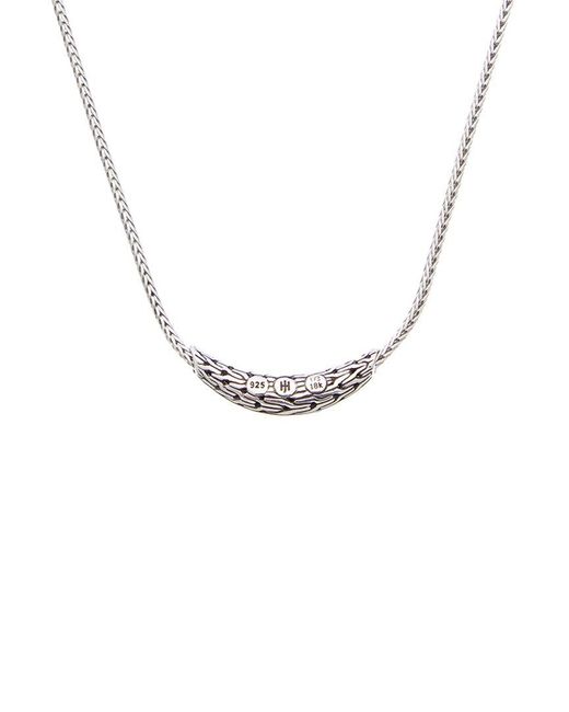John Hardy Metallic Essentials/ & 18K Necklace