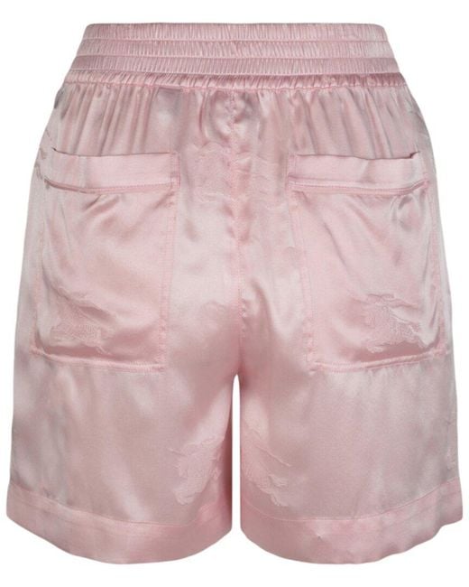 Burberry Pink Silk Short