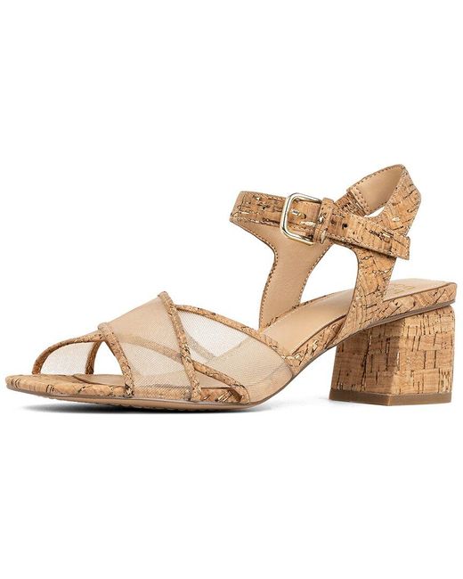 Donald J Pliner Metallic Joel Leather Sandal