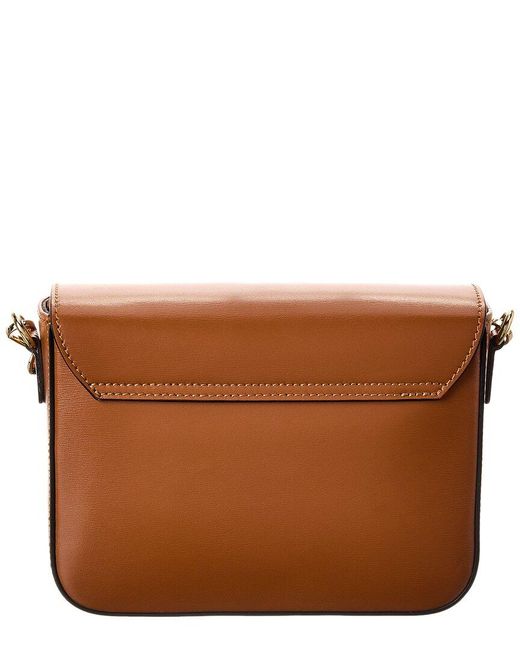 Persaman New York Brown Astrid Leather Crossbody