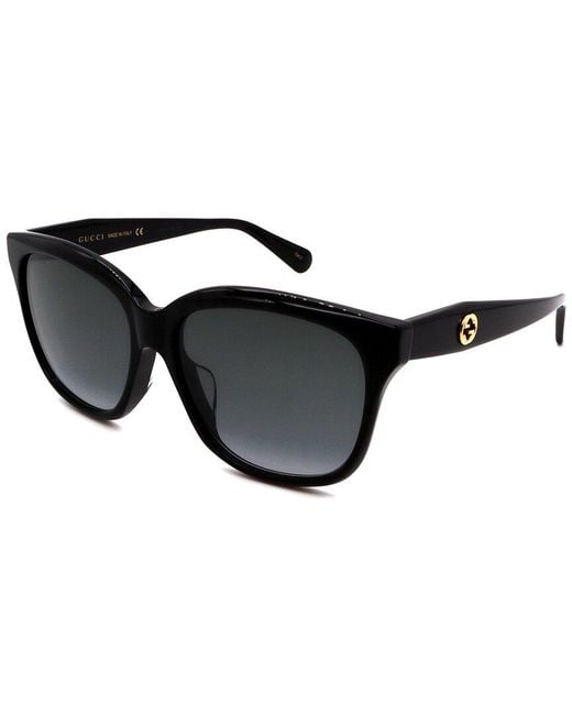 Gucci Black GG0800SA 56mm Sunglasses for men