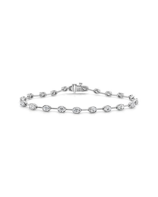 Sabrina Designs White 14K 3.21 Ct. Tw. Diamond Stackable Tennis Bracelet