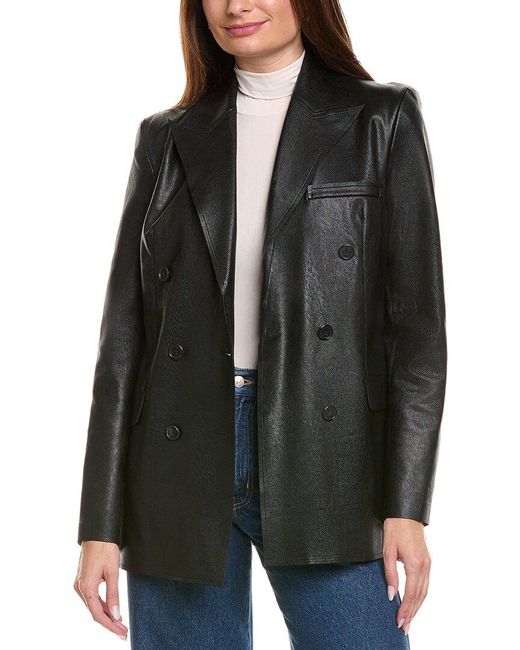 Commando Black Double-Breasted Jacket