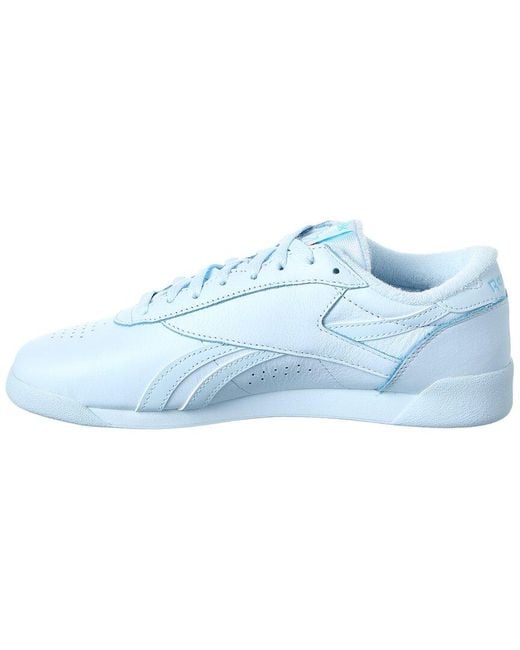 Reebok Blue F/S Lo Leather Sneaker
