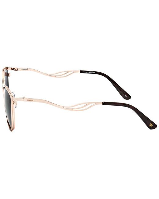 Anna Sui Blue As261A 53Mm Sunglasses