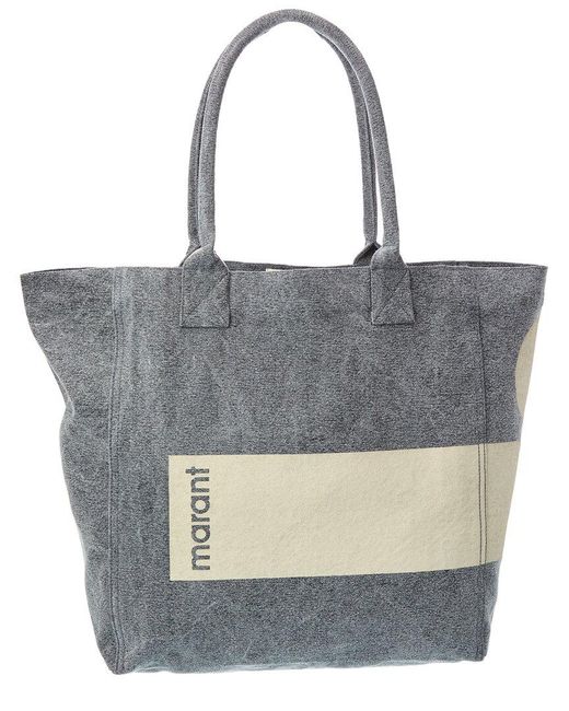 Isabel Marant Gray Yenky Canvas Tote
