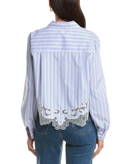 Ramy Brook Blue Gia Top