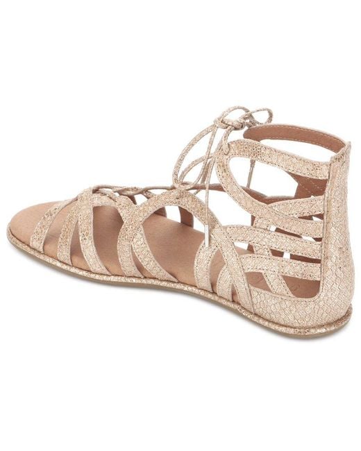 Gentle Souls Pink Heart Leather Sandal