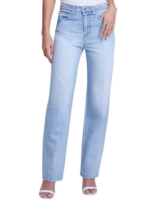 L'Agence Blue Jones Ultra High-rise Stovepipe Jean