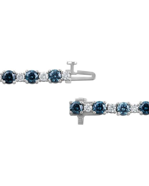Lab Grown Diamonds White 14K.00 Ct. Tw. Lab-Grown Diamond Fashion Bracelet