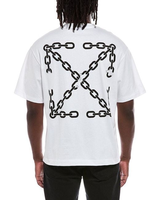 Off-White c/o Virgil Abloh White Off- T-Shirt for men