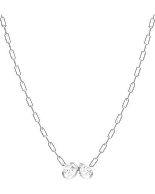 Lab Grown Diamonds Metallic 1.70 Ct. Tw. Lab-Grown Diamond Necklace