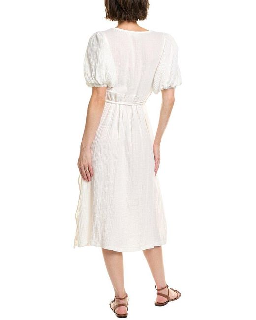 To My Lovers White Midi Dress