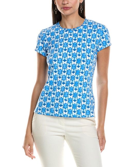 J.McLaughlin Blue Signature Catalina Cloth T-Shirt