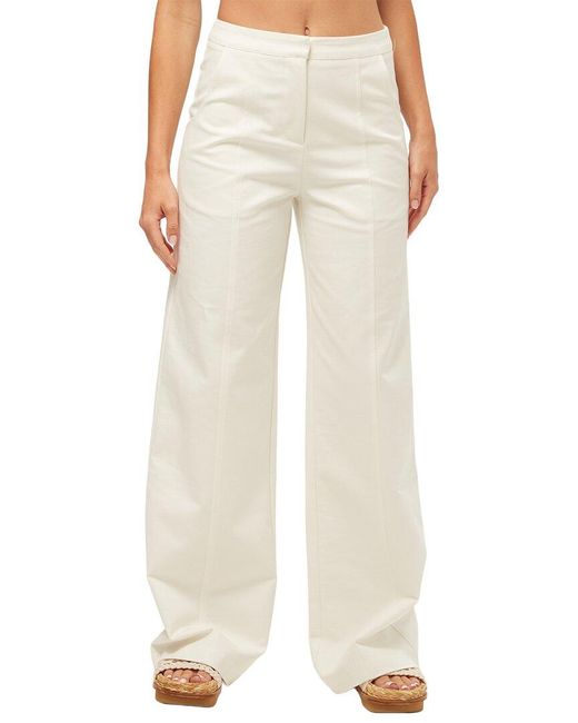 Trina Turk Natural Half Court Pant