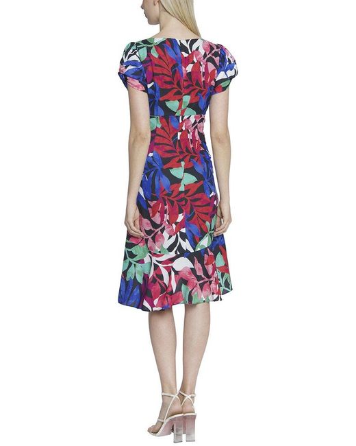 Maggy London Blue Midi Dress
