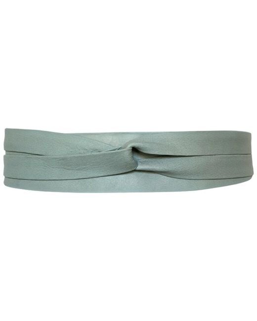 Ada Green Midi Wrap Leather Belt