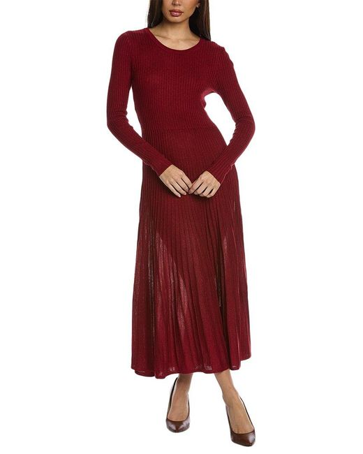 Bardot Red Rina Dress