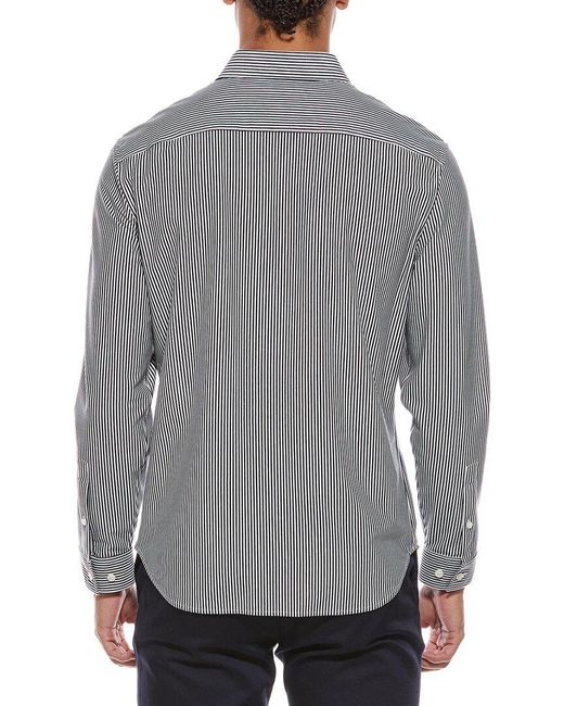 Theory Gray Sylvain Shirt for men