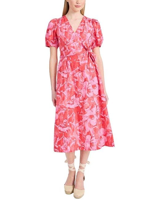 Donna Morgan Pink Midi Dress
