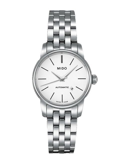 MIDO White Baroncelli Watch