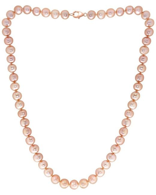 Effy Fine Jewelry White 14K Rose 7.3Mm Pearl Set