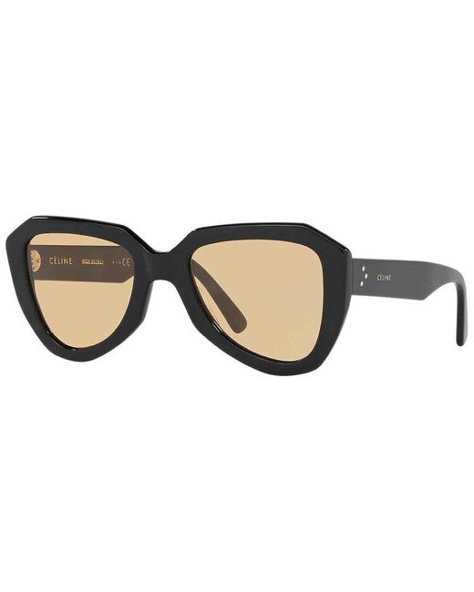 Celine Cl40046u 52mm Sunglasses in Brown - Lyst
