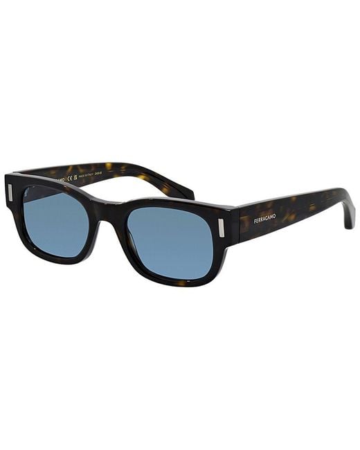 Ferragamo Blue 2064S 51Mm Sunglasses for men