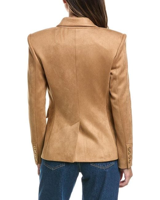 Generation Love Natural Arielle Vegan Suede Blazer