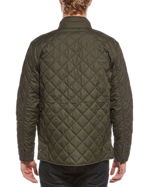 Peter Millar Green Quilted Jacket for men